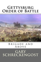 Gettysburg Order of Battle: Brigade and Above 1545054878 Book Cover