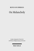 On Melancholy 3161497597 Book Cover