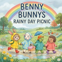 Benny Bunnys Rainy Day Picnic: A Splashy Adventure of Friendship and Fun B0H6NQ5NJ8 Book Cover