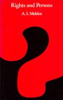 Rights and Persons 0520035283 Book Cover