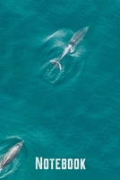 Notebook: Gray Whales Animal in Sea Notebook Wide Ruled Lined Journal 6x9 Inch ( Legal ruled ) Family Gift Idea in 2020 for Co-worker Teachers Police Nurse Firefighter or School Students 1704224586 Book Cover