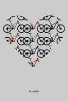 Planer: Mountainbike Fahrrad Outdoor Kalender Organizer Terminplaner Terminkalender Wochenkalender - Geschenk f�r Mountainbiker Radsportler Fahrradfahrer V�ter M�nner Frauen zum Geburtstag Vatertag We 107439075X Book Cover