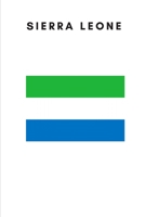 Sierra Leone: Country Flag A5 Notebook to write in with 120 pages 1698356625 Book Cover