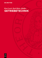 Getriebetechnik: Analyse, Synthese, Optimierung 3112754344 Book Cover