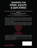 Training for Speed, Agility, and Quickness 0736002391 Book Cover