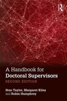 A Handbook for Doctoral Supervisors 1138194794 Book Cover