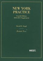 New York Practice 2010-2011 Supplement 0314266887 Book Cover