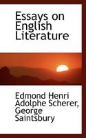 Essays on English Literature 0548757054 Book Cover