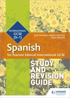 Edexcel International GCSE Spanish Study and Revision Guide 1510475001 Book Cover