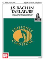 J. S. Bach in Tablature 0786690887 Book Cover