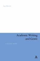 Academic Writing and Genre: A Systematic Analysis 0826498442 Book Cover