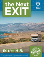 the Next EXIT 2022 - The Most Complete USA Interstate Highway Exit Directory B09QNZWPLV Book Cover