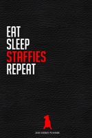 Eat Sleep Staffies Repeat: Funny Staffordshire Bull Terrier Lovers 2020 Planner - Staffy Daily Planner And Weekly Planner With Yearly Calendar - For A More Organized Year 1677685174 Book Cover