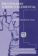 Diccionario Juridico Elemental 9508850582 Book Cover