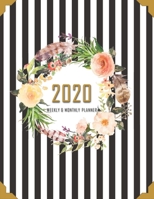 2020 Planner Weekly and Monthly: January 2020 to December 2020: Weekly and Monthly Planner + Calendar Views+ To Do List- 8X11 Inch-176 Pages. 1679152491 Book Cover