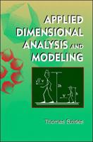 Applied Dimensional Analysis and Modeling 0070628114 Book Cover