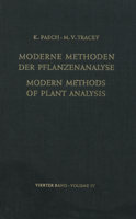 Modern Methods of Plant Analysis / Moderne Methoden der Pflanzenanalyse: Volume 2 3642649572 Book Cover