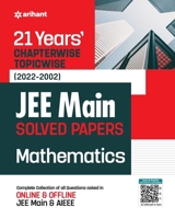 21Years Chapterwise Topicwise (2022-2002) JEE Main Solved Papers Mathematics 9327194594 Book Cover