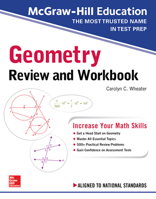 McGraw-Hill Education Geometry Review and Workbook 1260128903 Book Cover