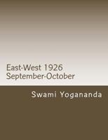 East-West 1926: September - October 1981139281 Book Cover