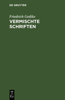 Vermischte Schriften 1523922133 Book Cover