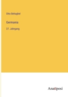 Germania: 37. Jahrgang 338200738X Book Cover
