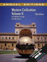 Annual Editions: Western Civilization (8th ed, Vol 1) 0879677791 Book Cover
