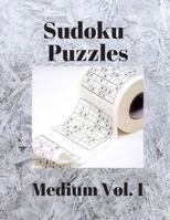 Sudoku Puzzles Medium Vol. 1 1097941647 Book Cover