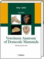 Veterinary Anatomy of Domestic Mammals 3794524853 Book Cover