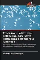 Processo di elettrolisi dell'acqua 24/7 sotto l'influenza dell'energia luminosa (Italian Edition) 6207972627 Book Cover