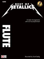 Best of Metallica: 12 Solo Arrangements with CD Accompaniment 1603781145 Book Cover