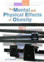 The Mental and Physical Effects of Obesity 1404217703 Book Cover