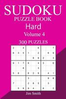300 Hard Sudoku Puzzle Book 1987799496 Book Cover