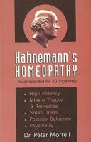 Hahnemann's Homoeopathy 8180562980 Book Cover