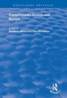 Contemporary Greece and Europe 1138734020 Book Cover