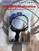 Annual Editions: Western Civilization, Volume 2 (Annual Editions : Western Civilization) 0072548274 Book Cover