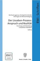Der Lissabon-Prozess: Anspruch Und Realitat: Forschung Und Entwicklung in Nordrhein-Westfalen 3428127064 Book Cover