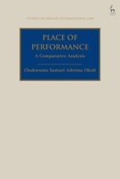 Place of Performance: A Comparative Analysis 1509943854 Book Cover