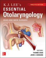 KJ Lee's Essential Otolaryngology, 12th Edition 1260122239 Book Cover