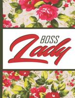 Best Mom Ever: Boss Lady Vintage English Red Rose Pretty Waterpaint Blossom 8.5x11 Inspirational Gifts for Woman 1091482659 Book Cover