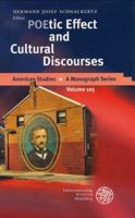Poetic Effect and Cultural Discourses 3825314898 Book Cover
