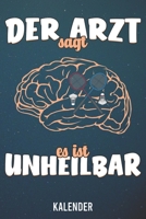 Kalender: 2020 A5 1 Woche 2 Seiten - 110 Seiten - Unheilbar Badminton (German Edition) 1655955225 Book Cover