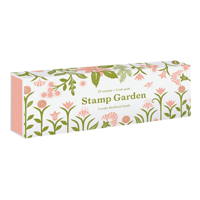 Stamp Garden: (25 stamps, 2 ink colors, assorted plant and flower parts, perfect for scrapbooking, printmaking, diy crafts, and journals) 1616896809 Book Cover