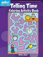BOOST Telling Time Coloring Activity Book 0486494020 Book Cover