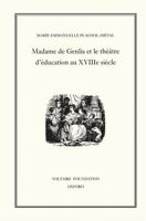 Madame de Genlis Et Le Th??tre d'?ducation Au Xviiie Si?cle 0729405435 Book Cover