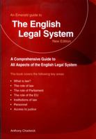 A Guide To The English Legal System 1847167284 Book Cover