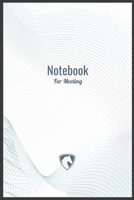 Notebook: For meeting: Black simple tile 1655557408 Book Cover