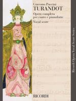 Turandot: Full Score (Ricordi Opera Full Scores) 0714540390 Book Cover