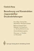 Berechnung Und Konstruktion Ringversteifter Druckrohrleitungen 3662112345 Book Cover