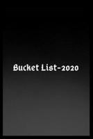 Bucket List- 2020: Our Bucket List: 6" x 9". 120 Page Notebook (Insert Your Story) 1676331697 Book Cover